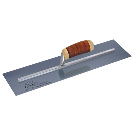 thumbnail image 2 of Kraft Tool Elite Series Concrete Finishing Trowel – 16x4, Leather Handle, CFE279BL 2 of 4