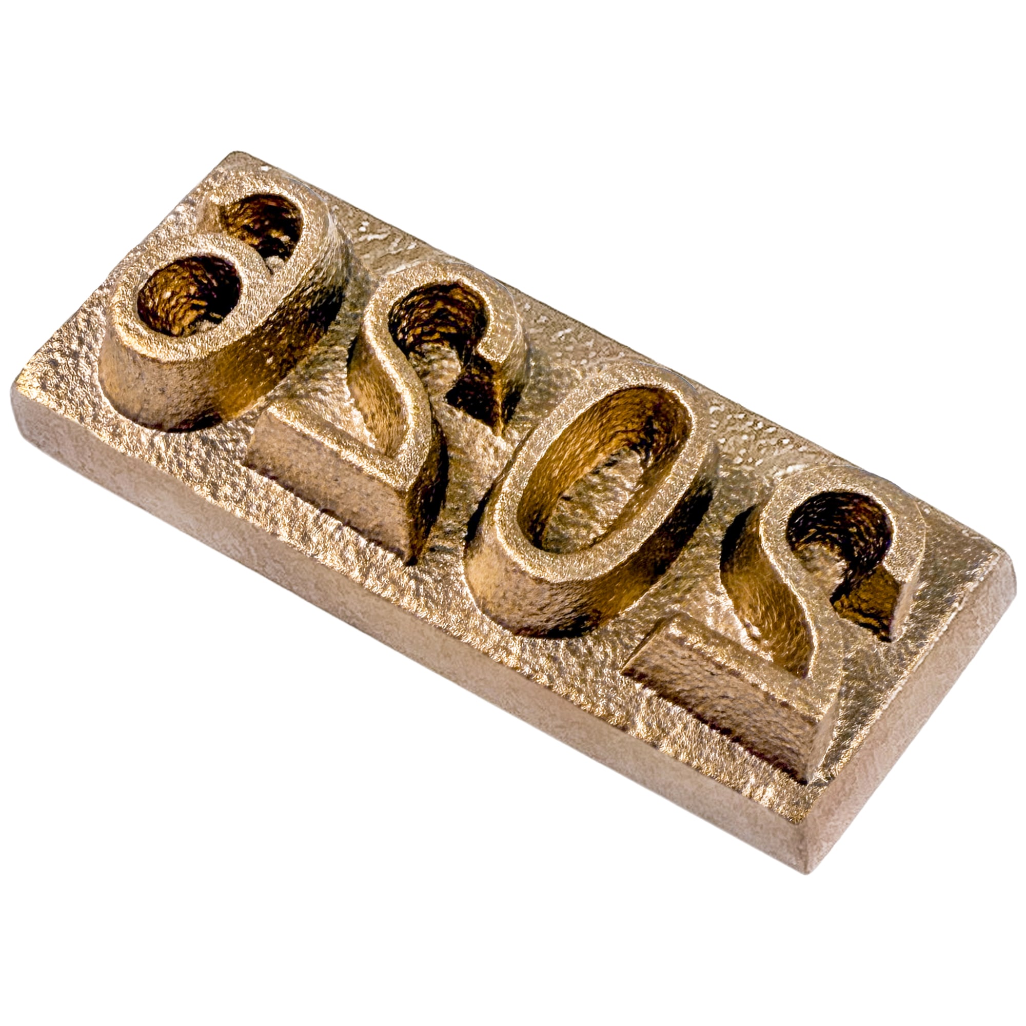 Kraft Tool Co- Personalized Cement Name Stamp with Current Date Insert ...