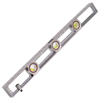 Picture of 24” Professional Cast Aluminum Plumber's Level (6 Vials)