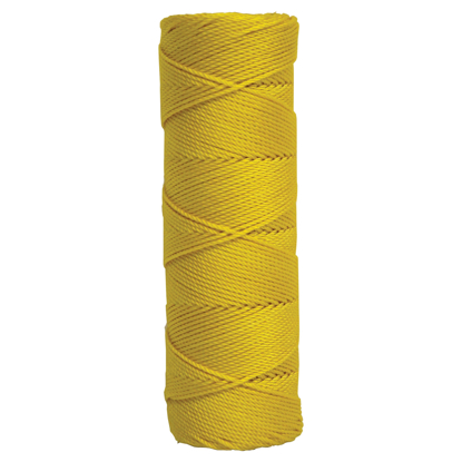 Picture of Yellow Twisted Nylon Line - 250' Tube
