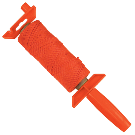 Picture of Fluorescent Orange Braided Nylon Mason's Line - 500' on EZ-Winder